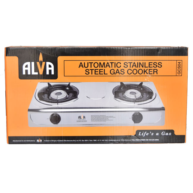 Aluminium Stainless Steel Gas Cooker